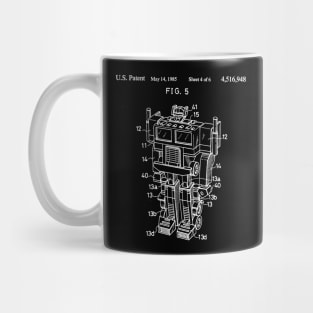 G1 Optimus Prime Patent Mug